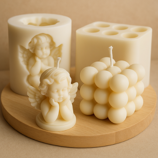 Cera de soja para moldes