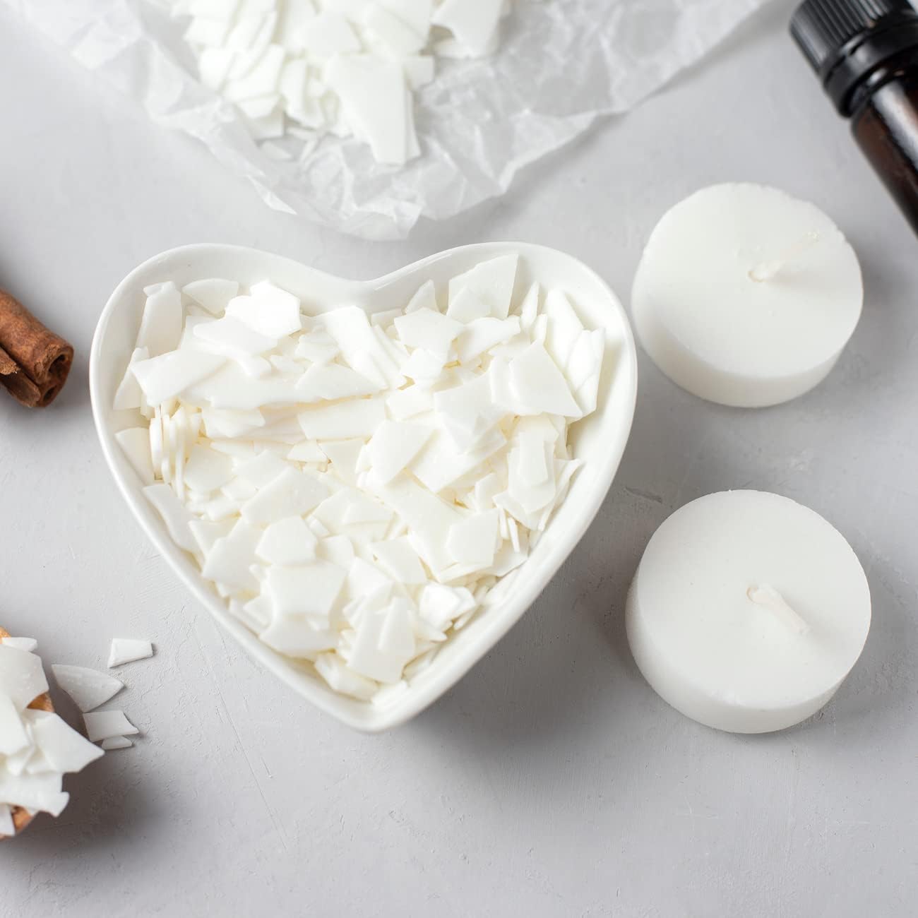 Cera de soja para llenado