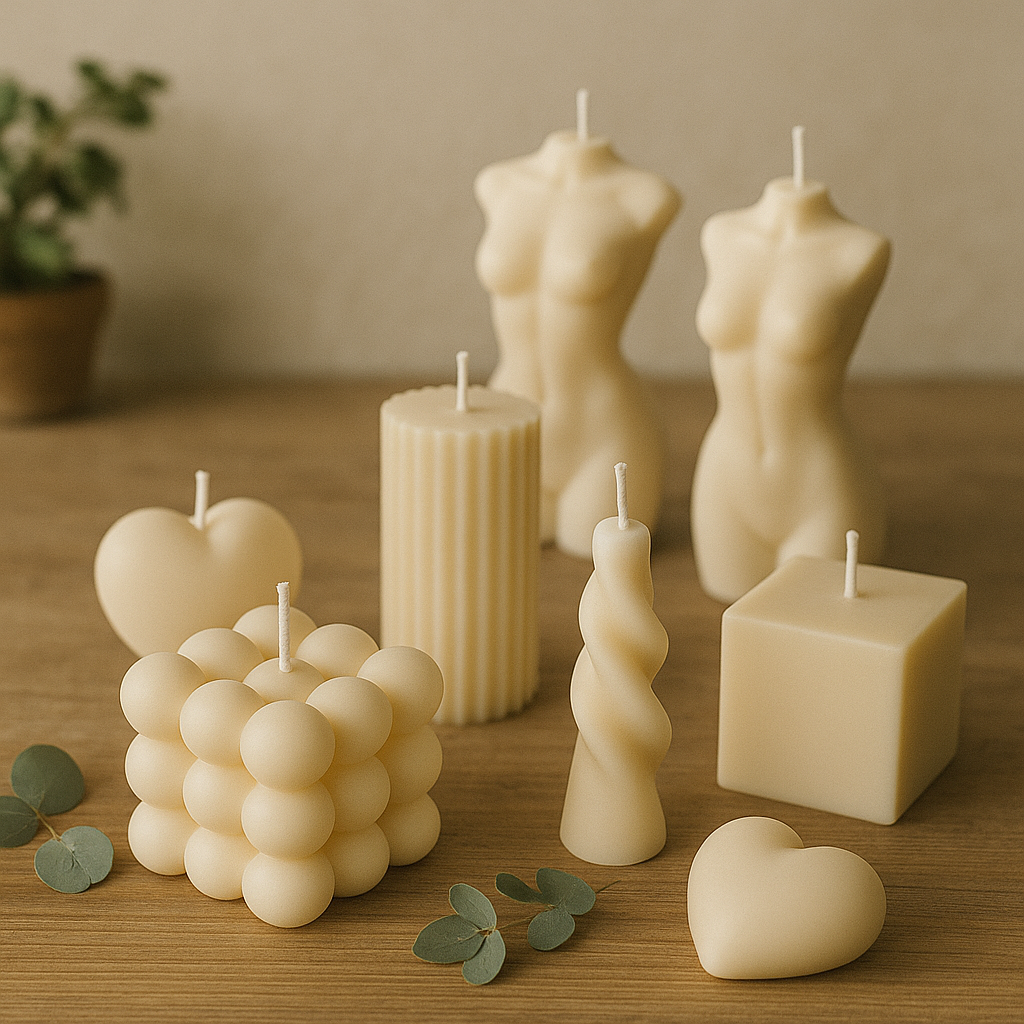 Cera de soja para moldes